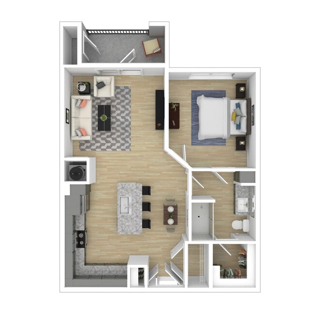 Floorplan - Palladium Houston Ella