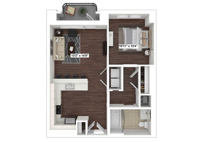 Floorplan - The Woodley
