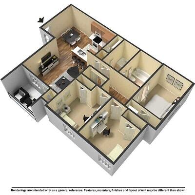 Floorplan - The Village On Hill Street