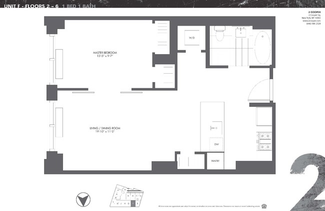 Floorplan - 2 Cooper Square