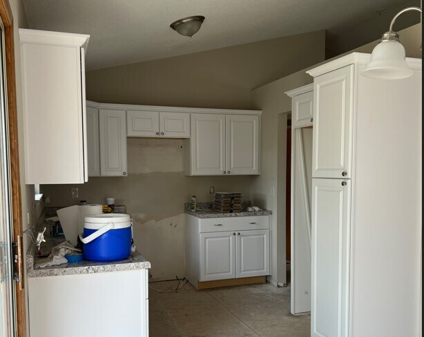 Remodel In Process-new cabinets in kitchen & bathrooms - 3605 N Rushwood St