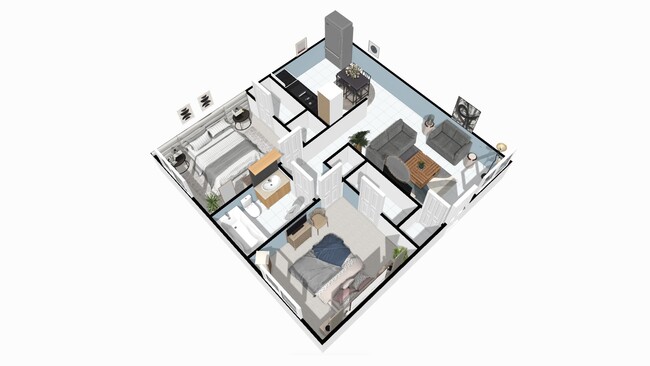 Floorplan - Park View Apartments