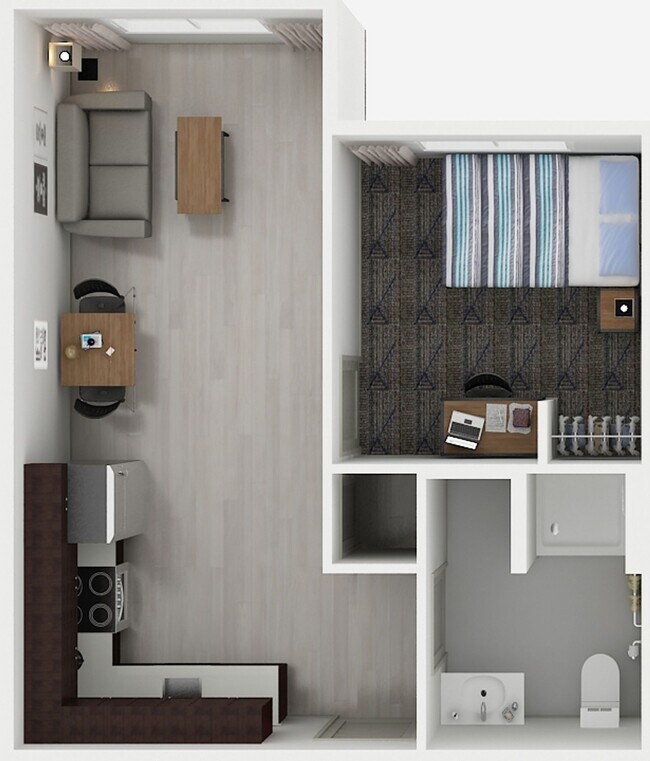 Floorplan - College Suites Peosta