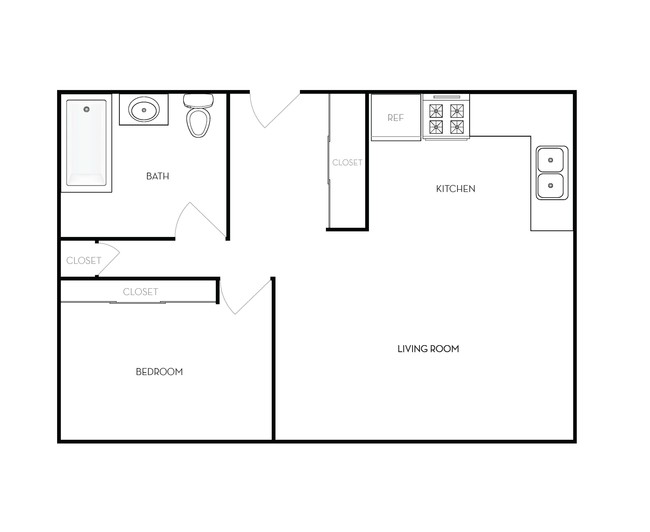 Floorplan - Brix on Belleview Apartments