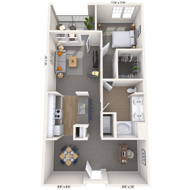 Floorplan - MAA Bella Casita