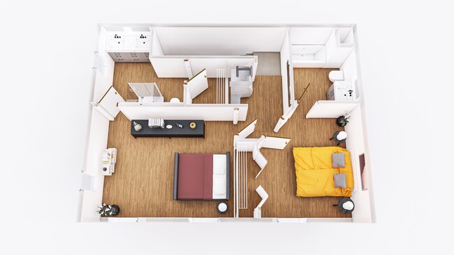 Floorplan - HighPoint Community Apartments