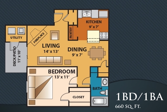 1BR/1BA - Avistar On The Blvd