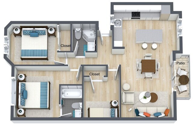 Floorplan - The Royal of Rancho Penasquitos