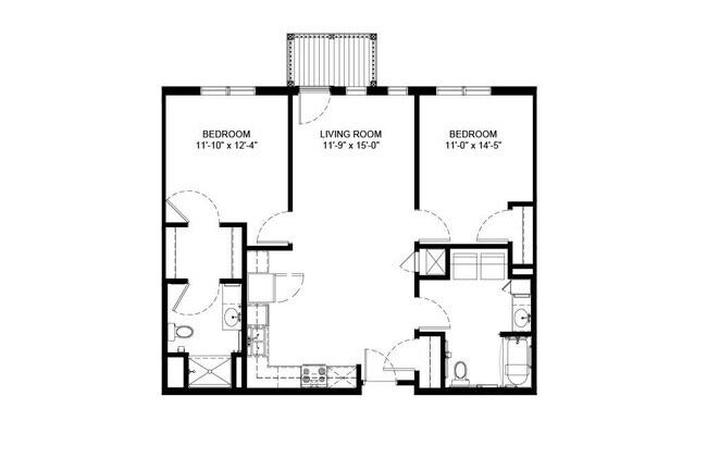 Floorplan - Vue Pointe Apartments