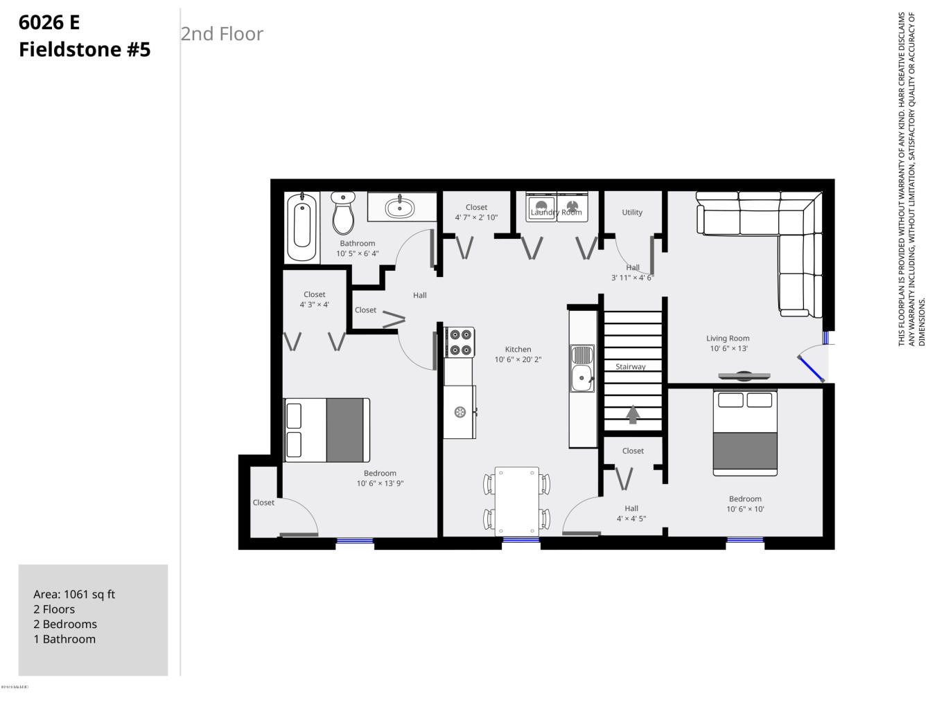 Floor plan - 6026 E Fieldstone Hills Dr