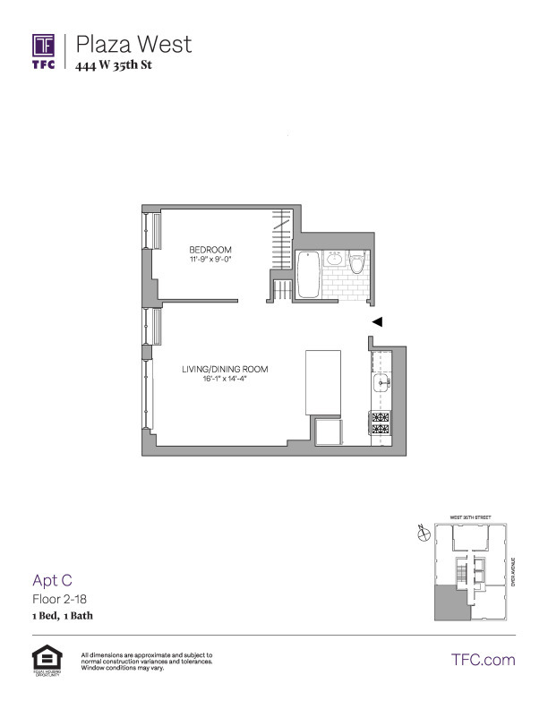 Floorplan - Plaza West