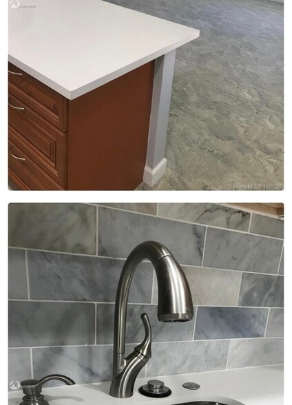 New kitchen faucet - 3049 NE 20th Ter