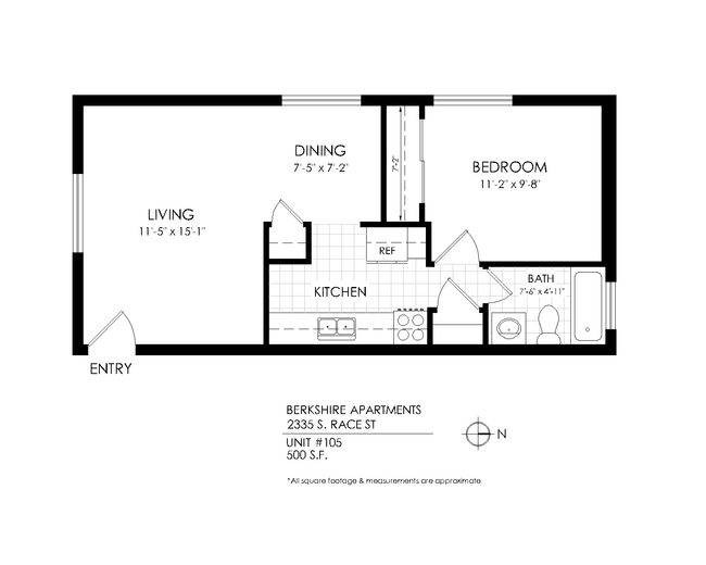 Floorplan - Berkshire Apartments