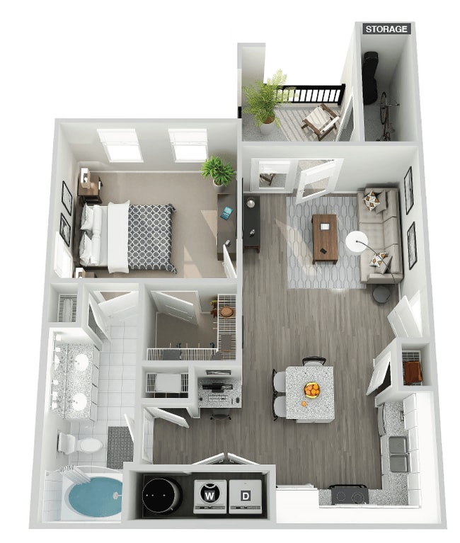 Floorplan - Meridian at Broad Street Market