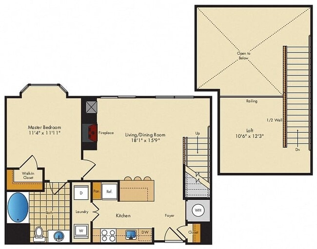 Floorplan - The Village at Taylor Pond