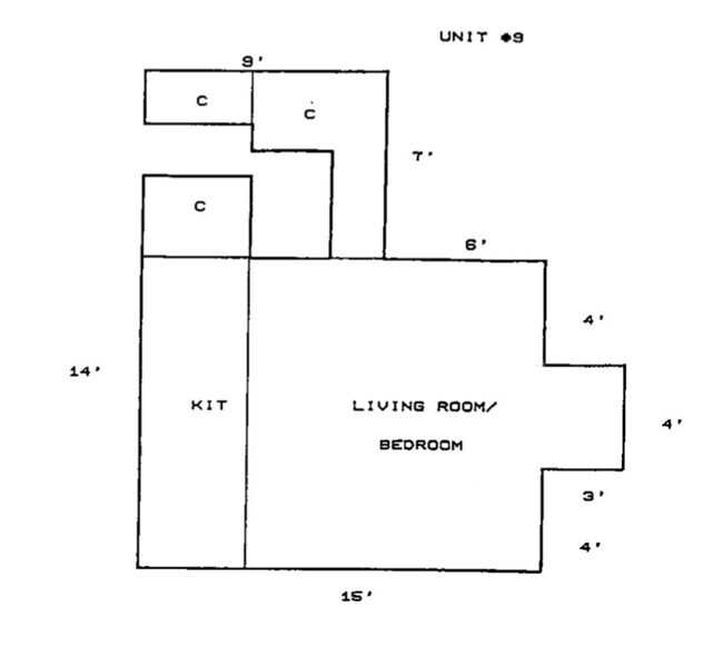 Floorplan - Castle Court Apartments - Midtown