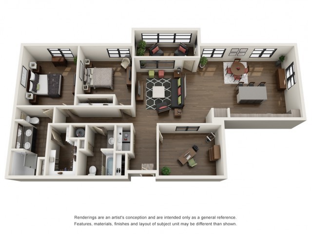 Floorplan - The Residences at Thornwood