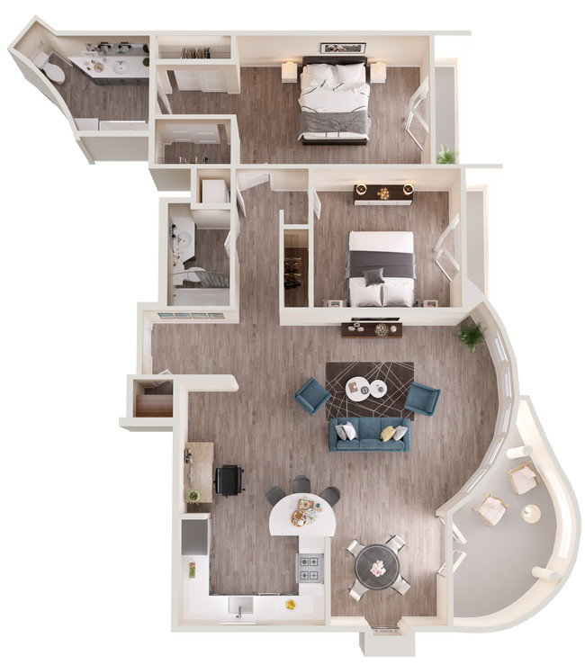 Floorplan - Via Sherman Oaks