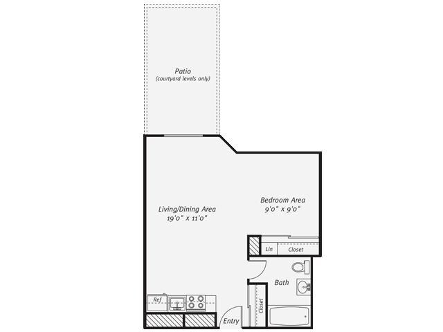 Floorplan - AVA Nob Hill