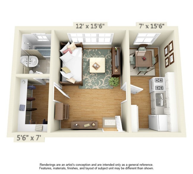 Studio - Lor-West Apartments