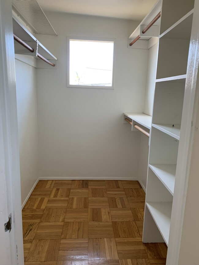 Walk in closet - 229 Coronado Ave