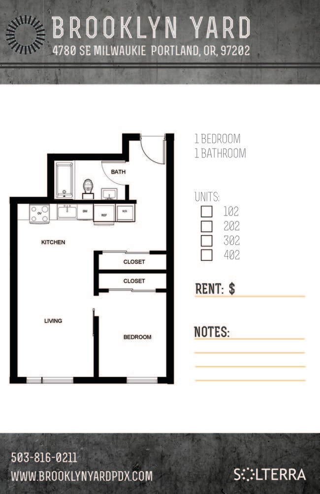 Floorplan - Brooklyn Yard
