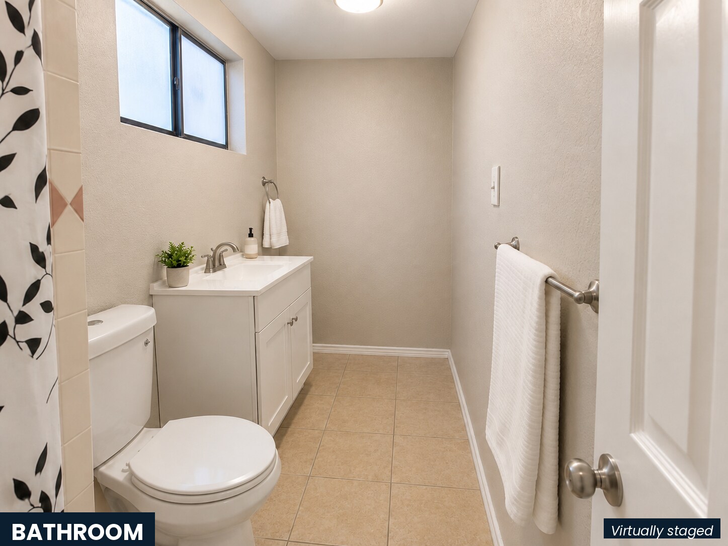 Bathroom - AI Mock Up - 1305 E San Antonio Ave