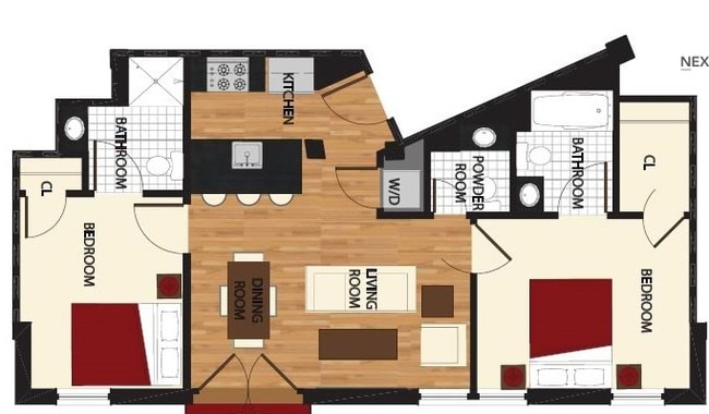 2BR/2.5BA - Mint Condominiums