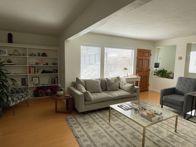 Living Room Office Alcove on Right - 213 Avenue H