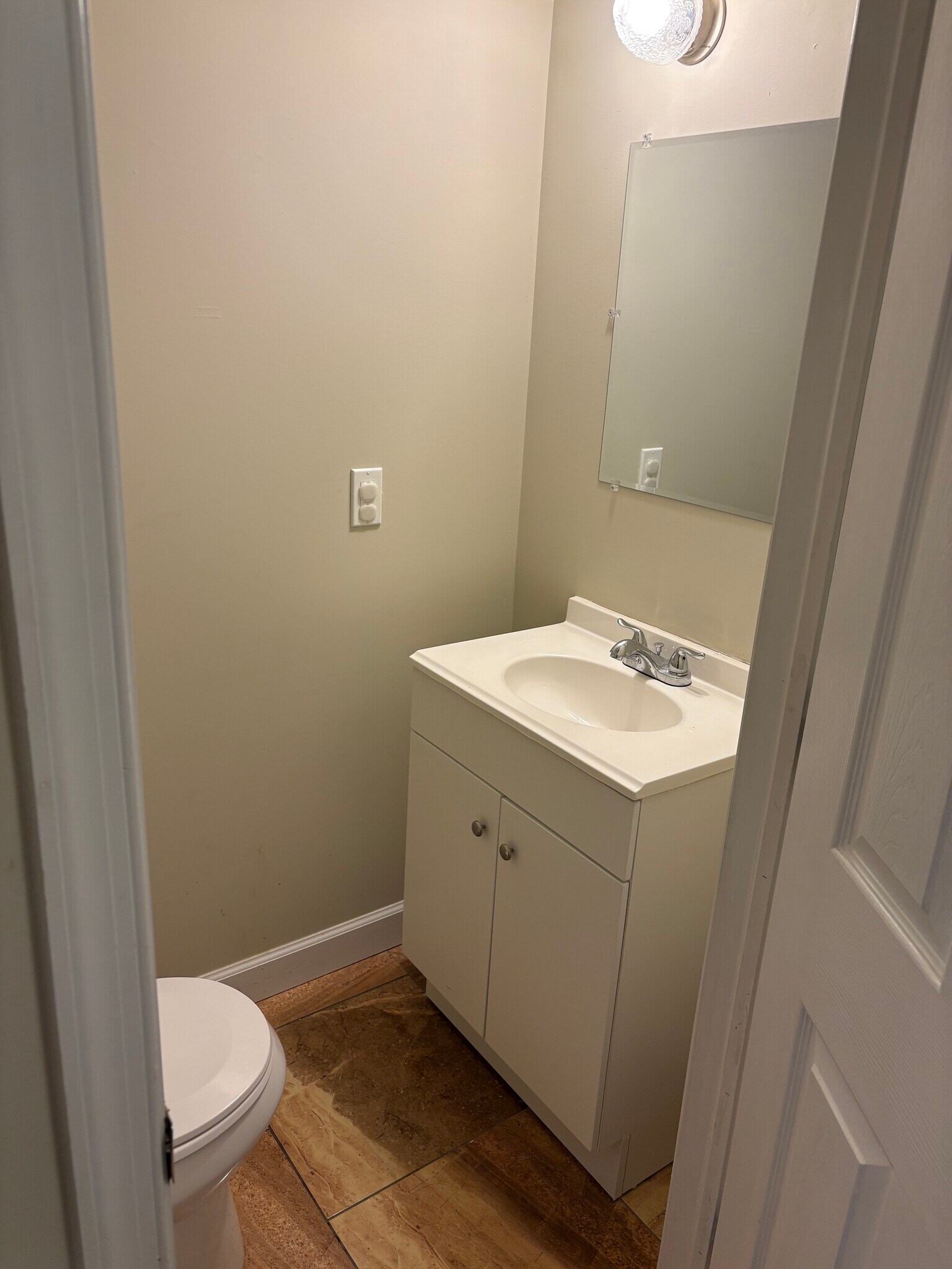 Powder room/downstairs bathroom - 1624 N Felton St