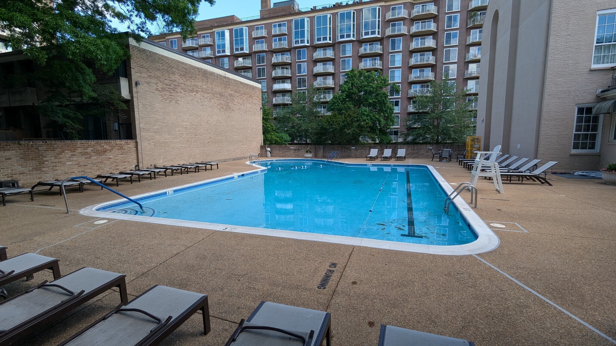 Swimming pool and deck available Memorial Day to Labor Day (longer if hot weather). Lifeguard. - 490 M St SW
