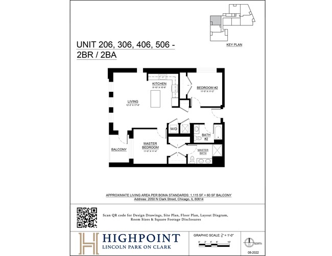 Floorplan - HIGHPOINT Lincoln Park on Clark