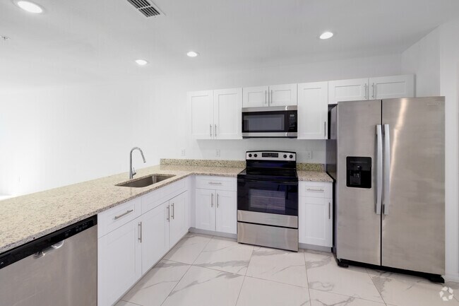 2BR, 2BA - 1,120SF - Unit102 - Kitchen - 746 SW 8th Ter