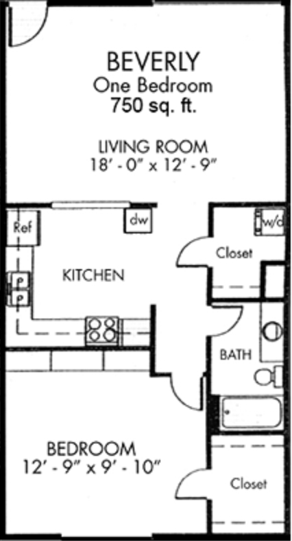 Floorplan - Fountains in the Green