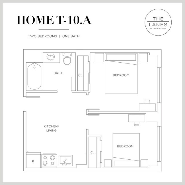 Floorplan - The Lanes at Union Market