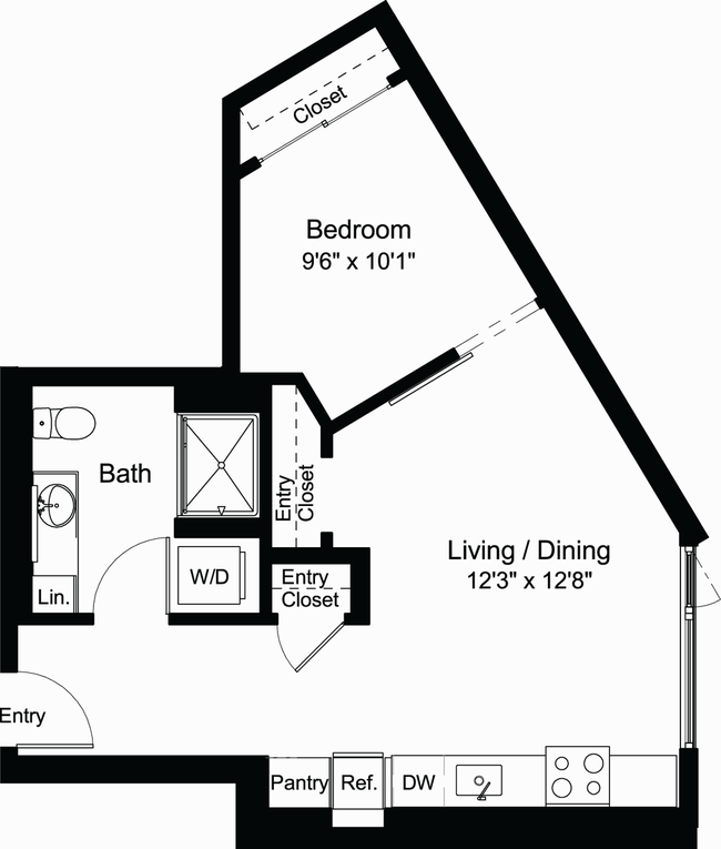 Floorplan - Chloe on Madison