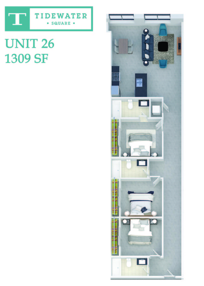 Floorplan - Tidewater Square