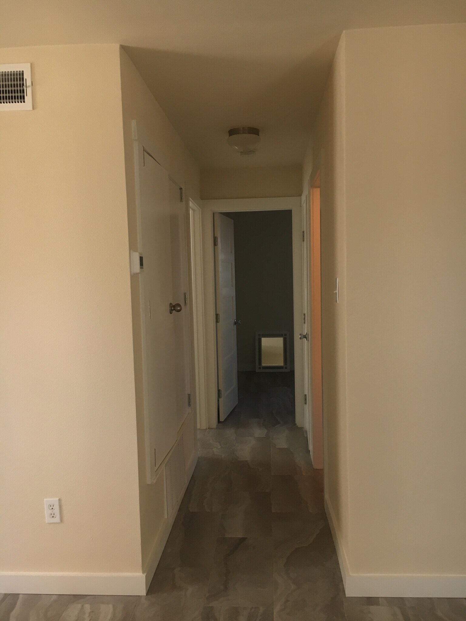 Hallway, has 2 closets - 5802 Tracy Lynn Ln