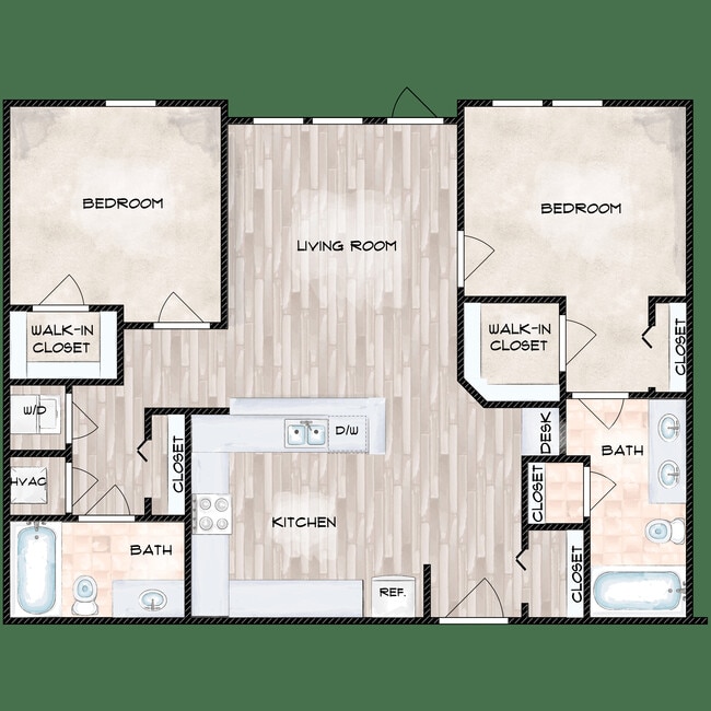 Floorplan - The Lofts at Savannah Park