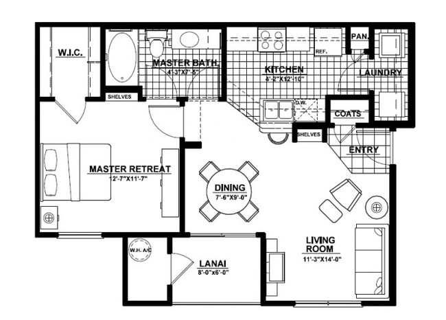 Floorplan - Courtney Bend