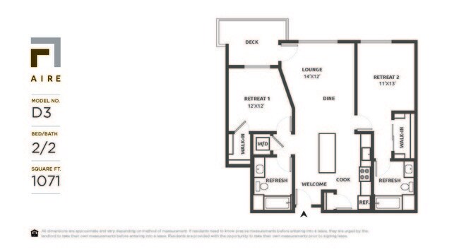 Floorplan - AIRE