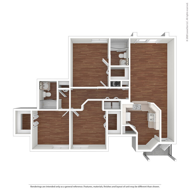 Floorplan - Venice Cove Apartments