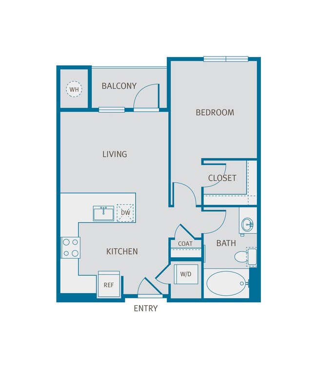 Floorplan - 4400 Syracuse