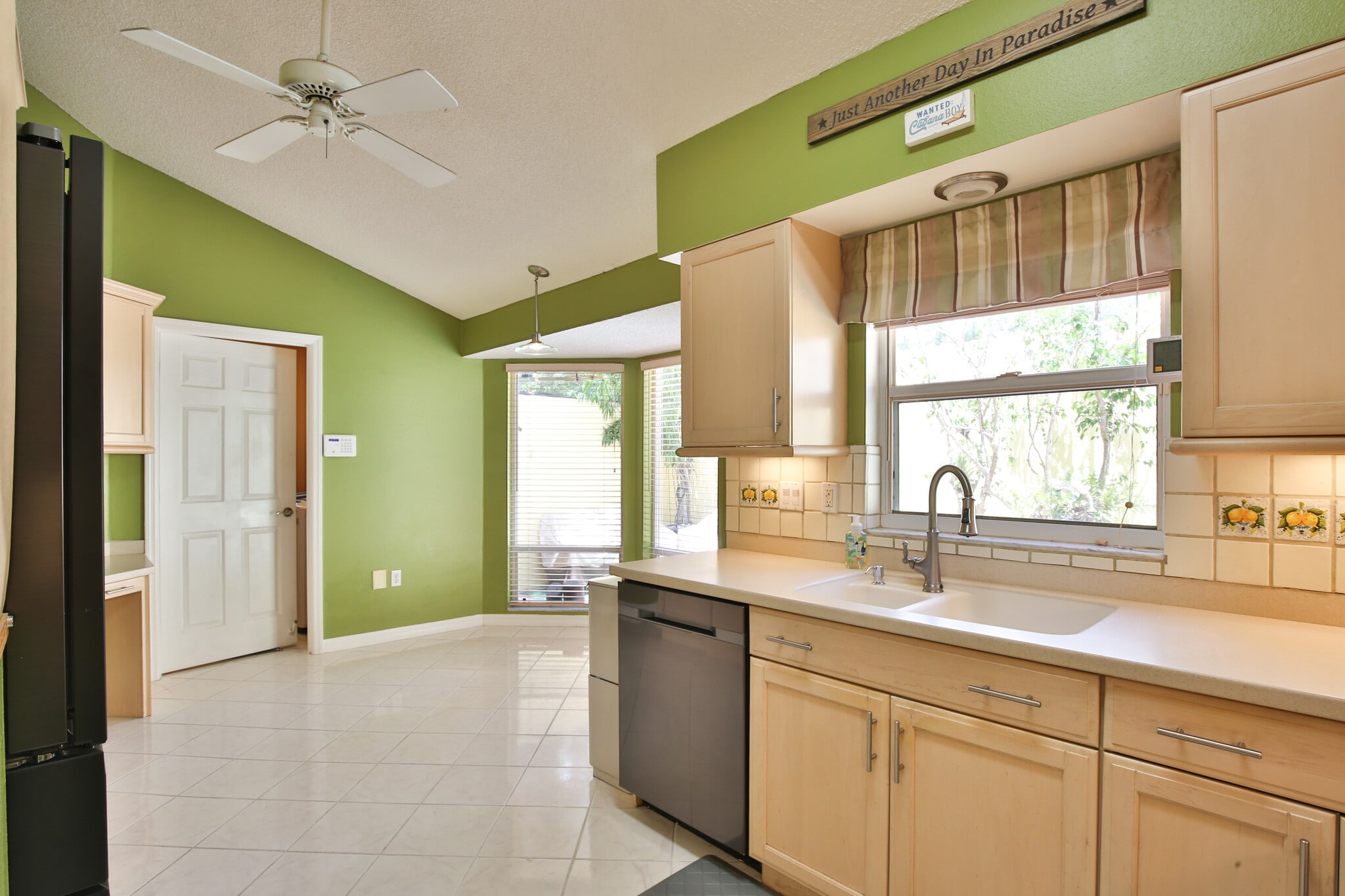 Kitchen has room for table. - 4700 Tivoli Ave