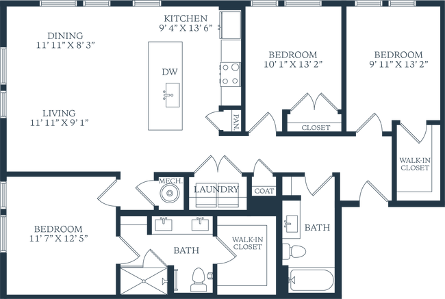 Floorplan - Artana at Brooks