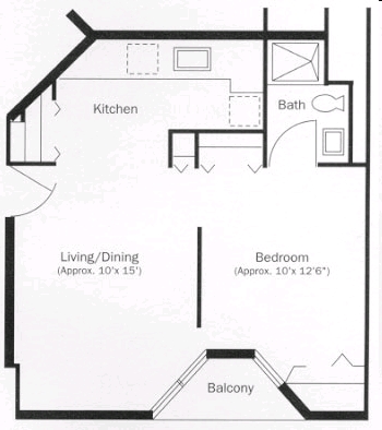 1BR/1BA - Edgerton Hi-Rise