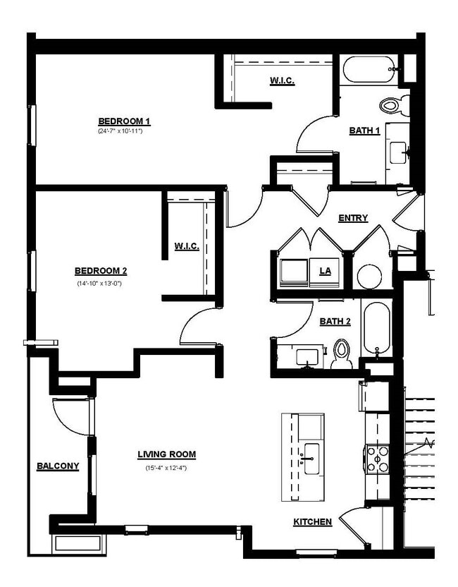 Floorplan - Solace at Ballpark Village