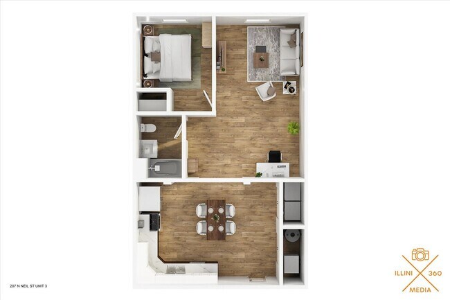 Building Photo - Live in Luxury! Stunning 1-Bedroom Apartment in Downtown Champaign