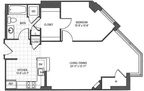 Floorplan - The Prime at Arlington Courthouse