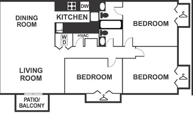 3BR/1.5BA - Chalkville Landing